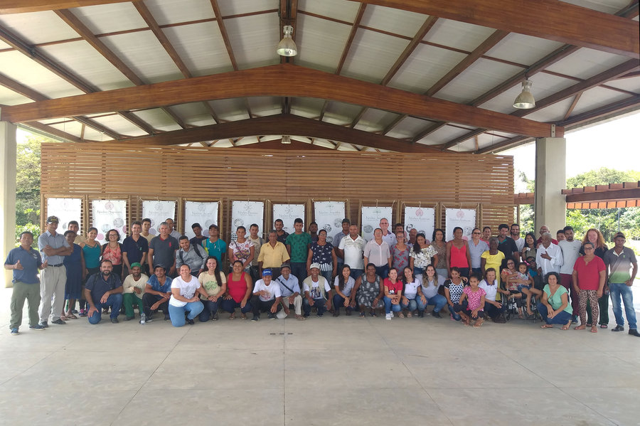 Encontro de Coletores de Sementes, Viveiristas e Plantas Medicinais é realizado na Base do Programa Arboretum.