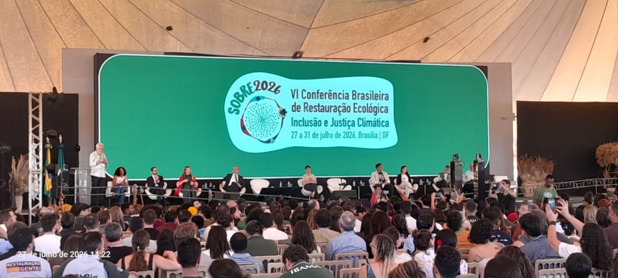 Programa Arboretum amplia trocas e perspectivas sobre restauração ecológica durante a SOBRE 2026