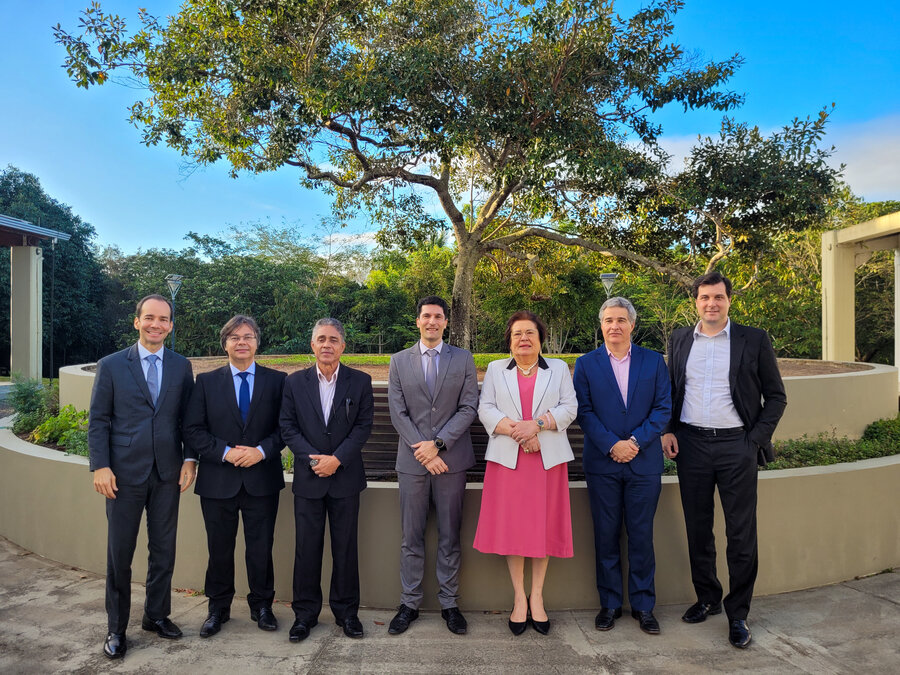 Procuradora Geral de Justiça da Bahia visita Base do Programa Arboretum