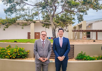 Ministro do STJ, Dr. Humberto Martins, Visita a Base do Programa Arboretum