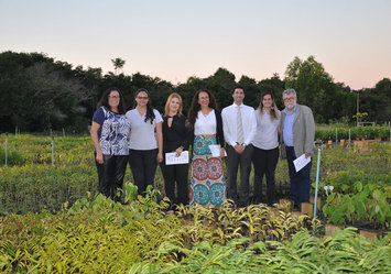 Secretário de Meio Ambiente da Bahia, João Carlos, conhece a Base do Programa Arboretum em Teixeira de Freitas.